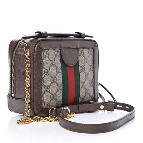 gucci ophidia small top handle bag with web|authentic Gucci ophidia crossbody bag.